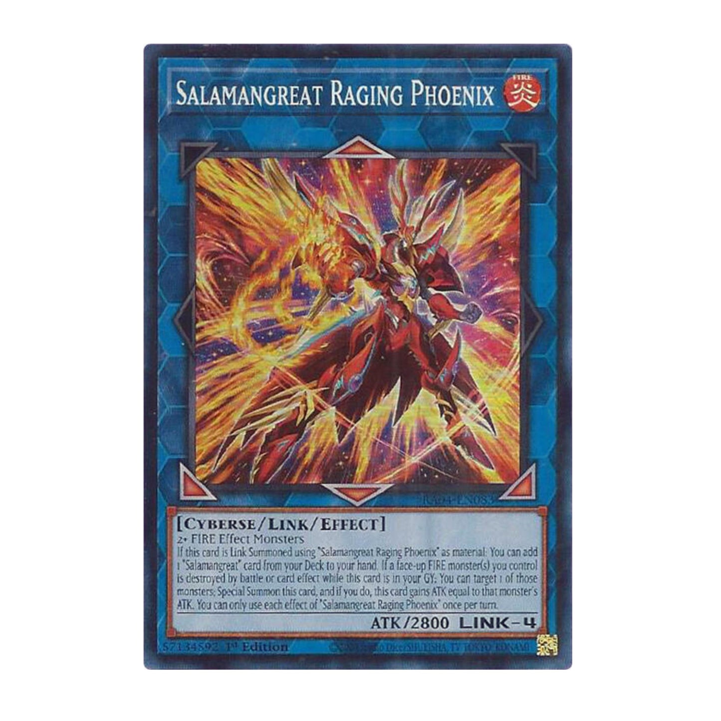 Yu-Gi-Oh! Salamangreat Raging Phoenix - Quarter Century Stampede