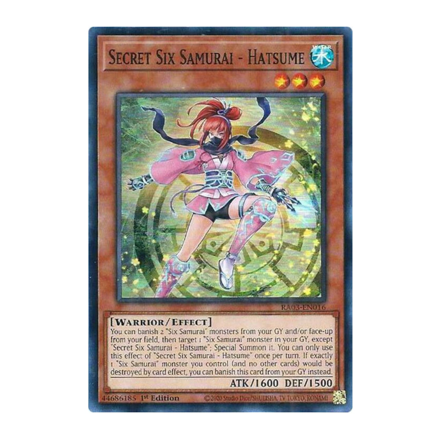 Yu-Gi-Oh! Secret Six Samurai - Hatsume - Quarter Century Bonanza