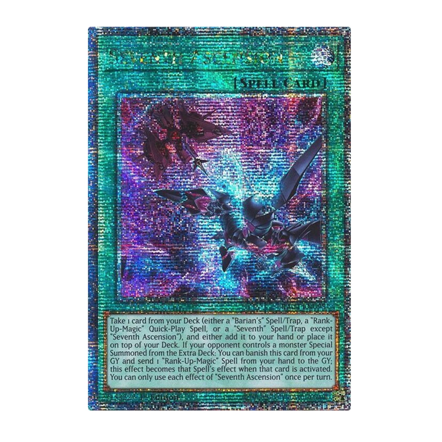Yu-Gi-Oh! Seventh Ascension (Quarter Century Secret Rare) - Quarter Century Stampede
