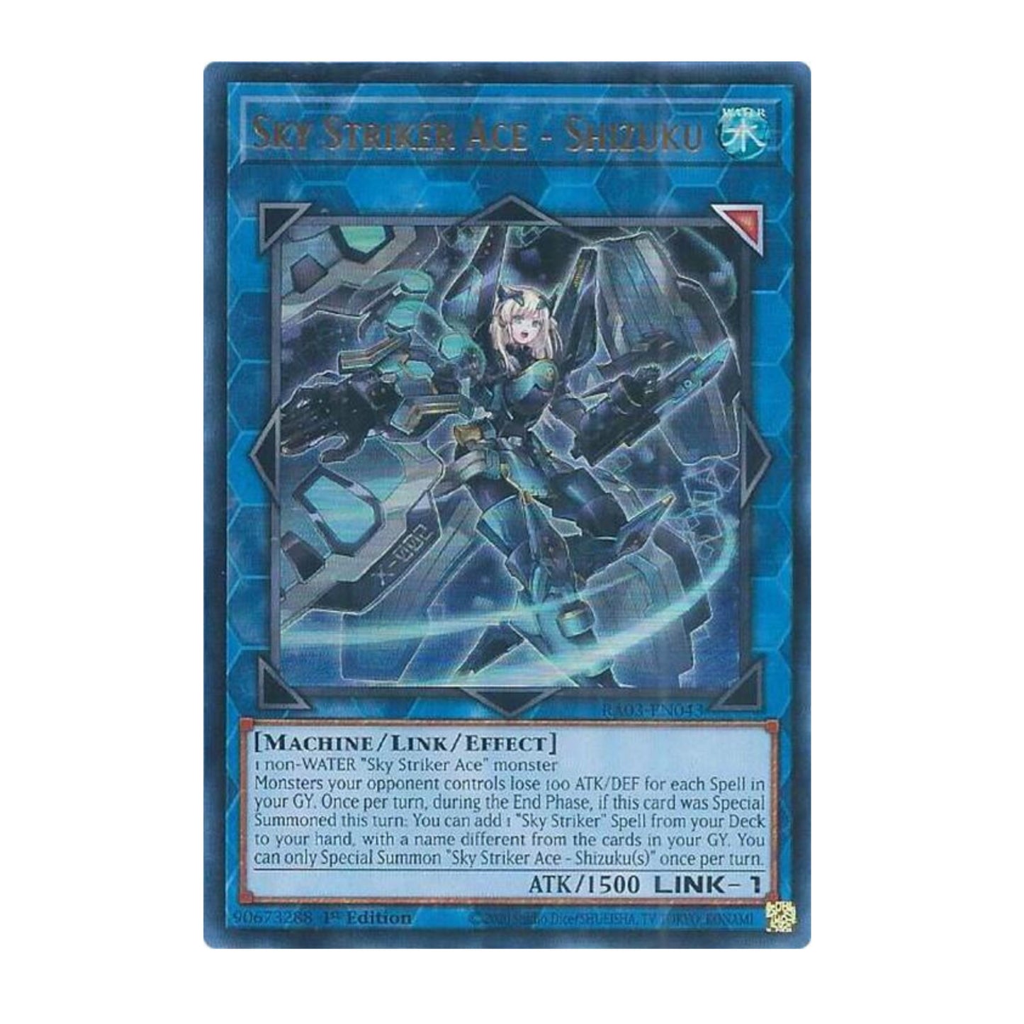 Yu-Gi-Oh! Sky Striker Ace - Shizuku (UR) - Quarter Century Bonanza