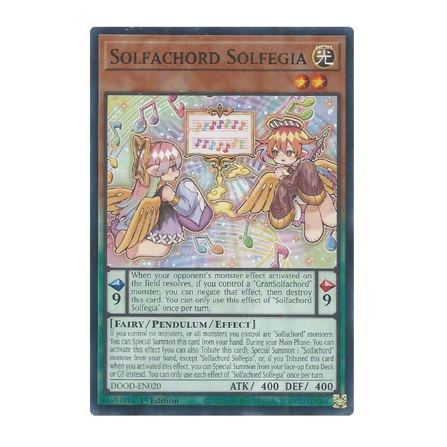 Yu-Gi-Oh! Solfachord Solfegia - Doom of Dimensions (DOOD)