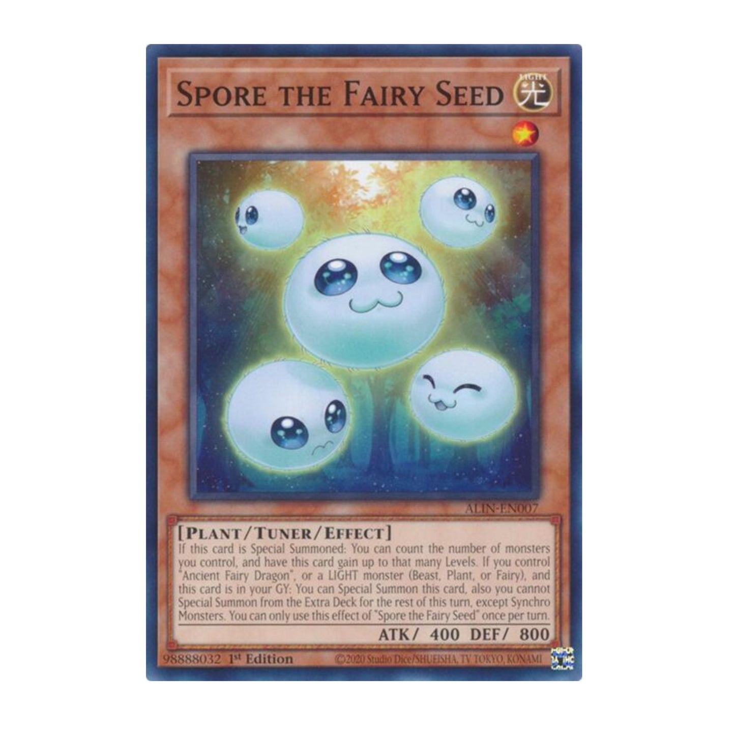 Yu-Gi-Oh! Spore the Fairy Seed - Alliance Insight (ALIN)