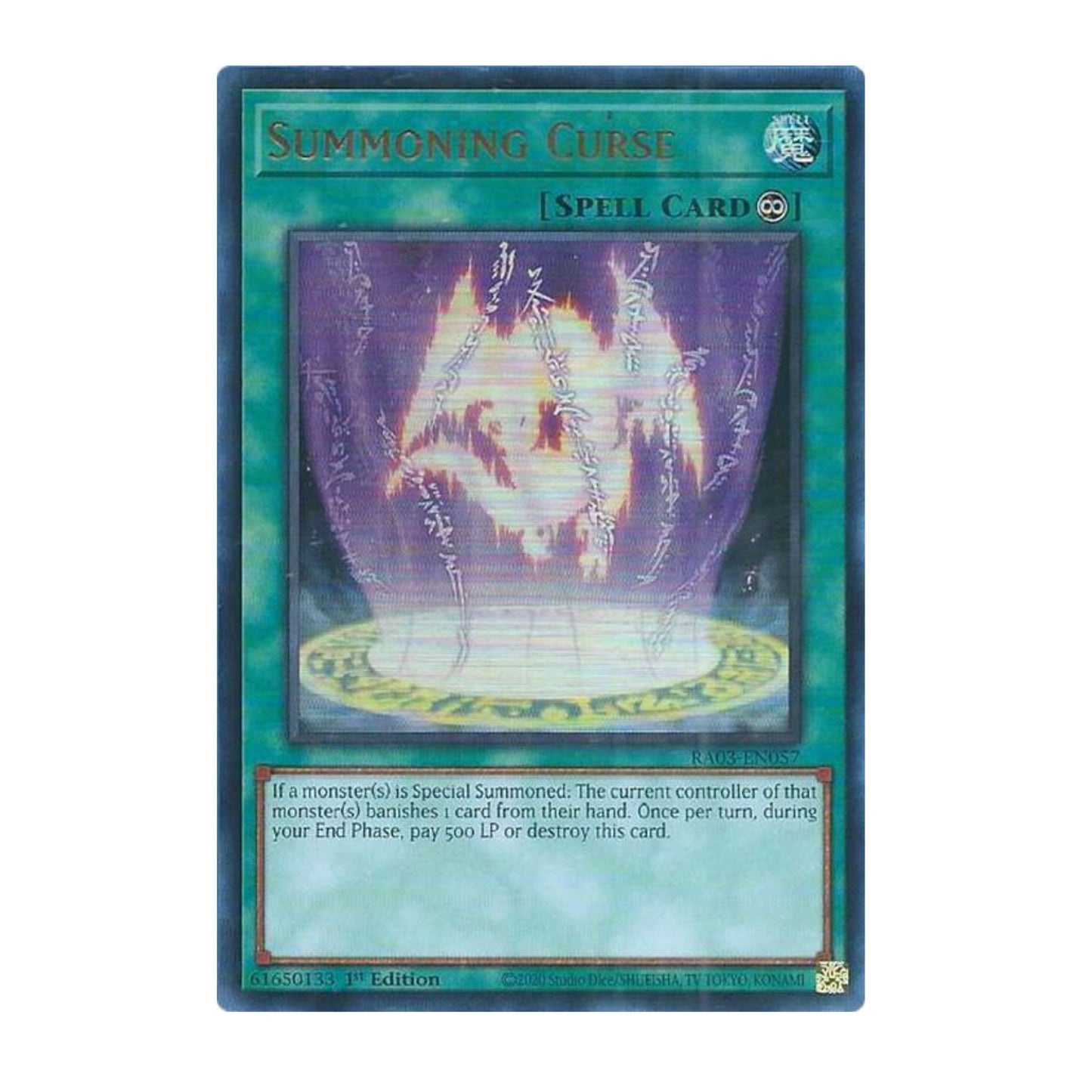 Yu-Gi-Oh! Summoning Curse (UR) - Quarter Century Bonanza
