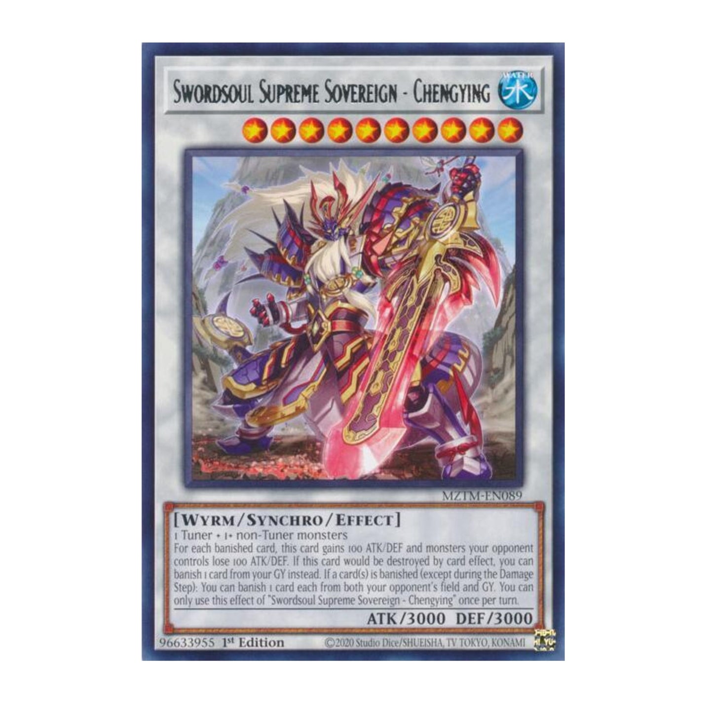 Yu-Gi-Oh! Swordsoul Supreme Sovereign - Chengying - Maze of the Master (MZTM)