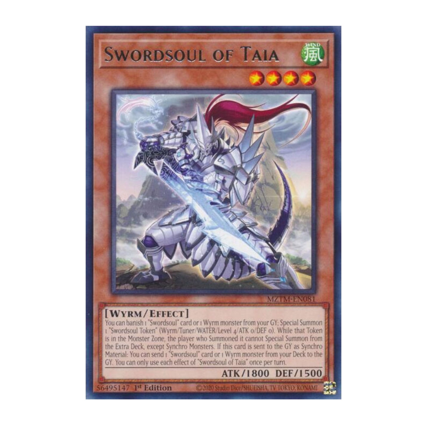 Yu-Gi-Oh! Swordsoul of Taia - Maze of the Master (MZTM)