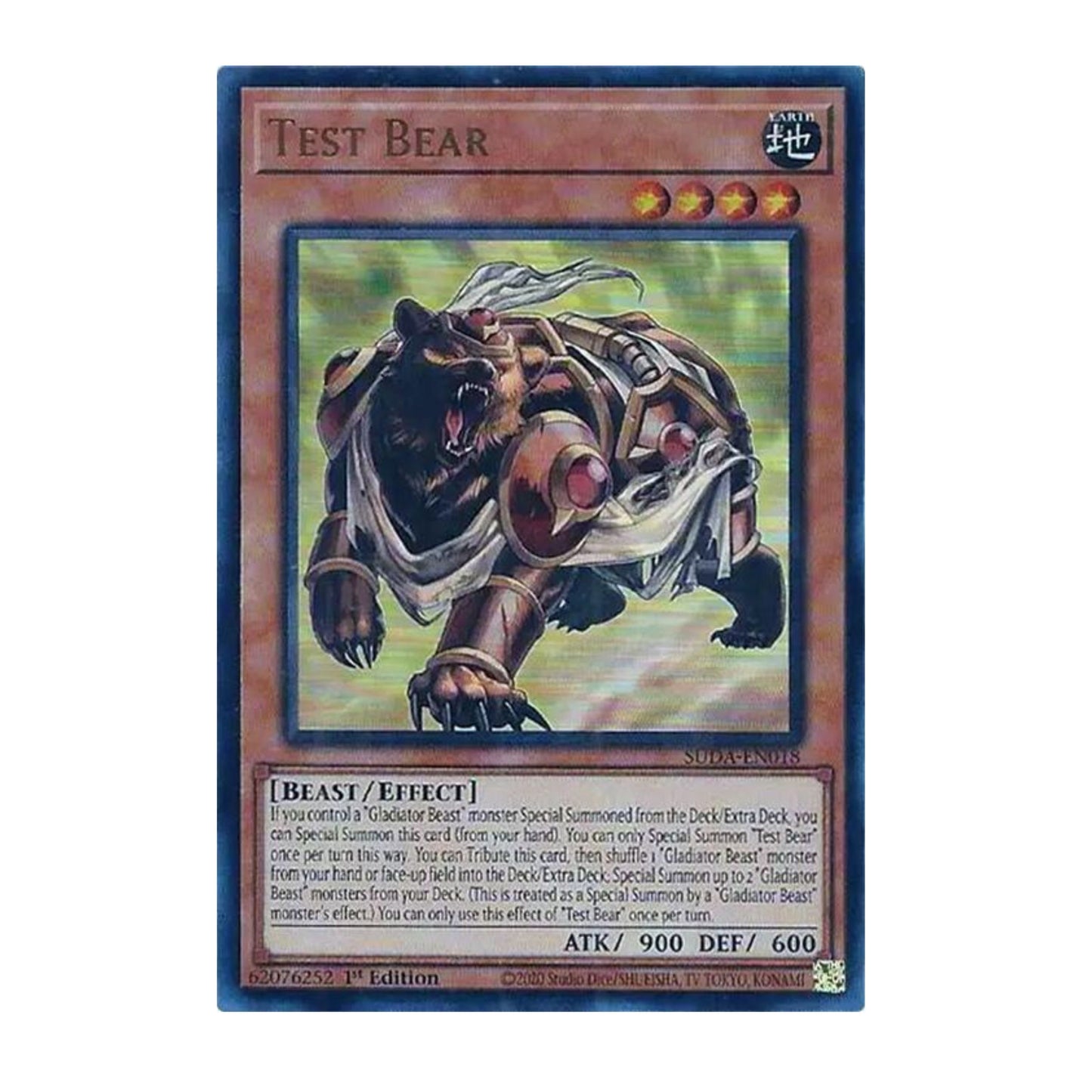 Yu-Gi-Oh! Test Bear - Supreme Darkness (SUDA)