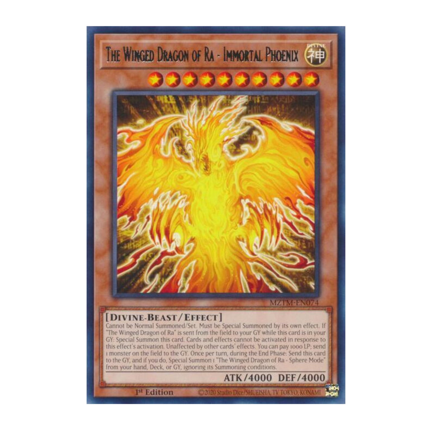 Yu-Gi-Oh! The Winged Dragon of Ra - Immortal Phoenix - Maze of the Master (MZTM)