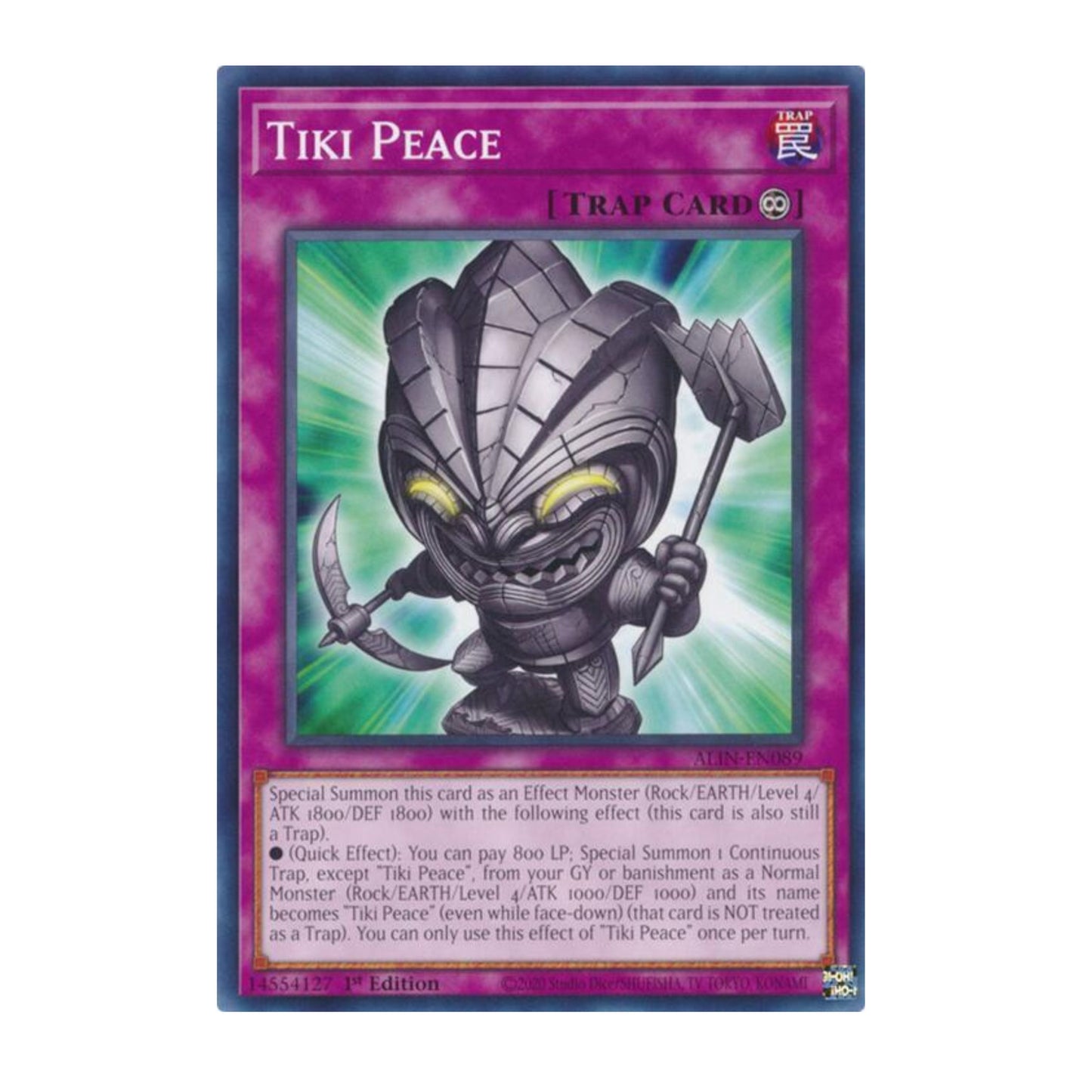 Yu-Gi-Oh! Tiki Peace - Alliance Insight (ALIN)