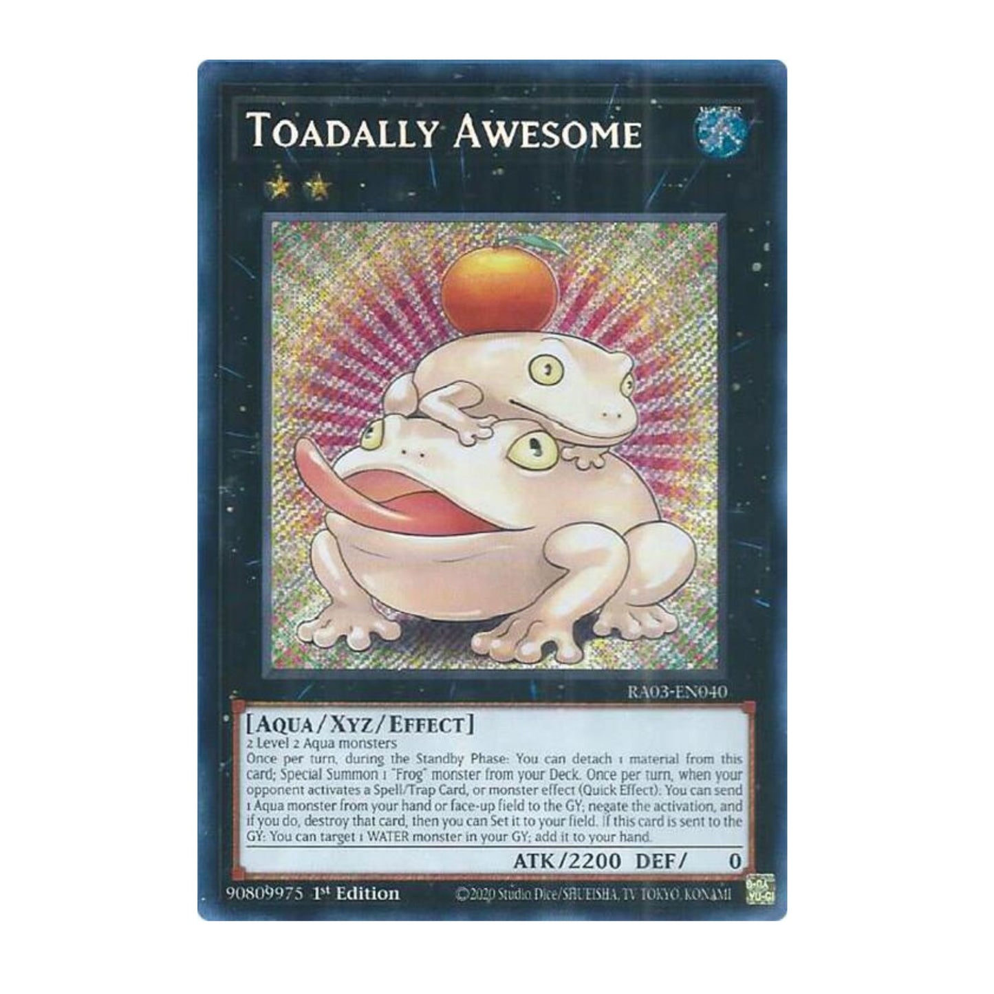 Yu-Gi-Oh! Toadally Awesome (Secret Rare) - Quarter Century Bonanza