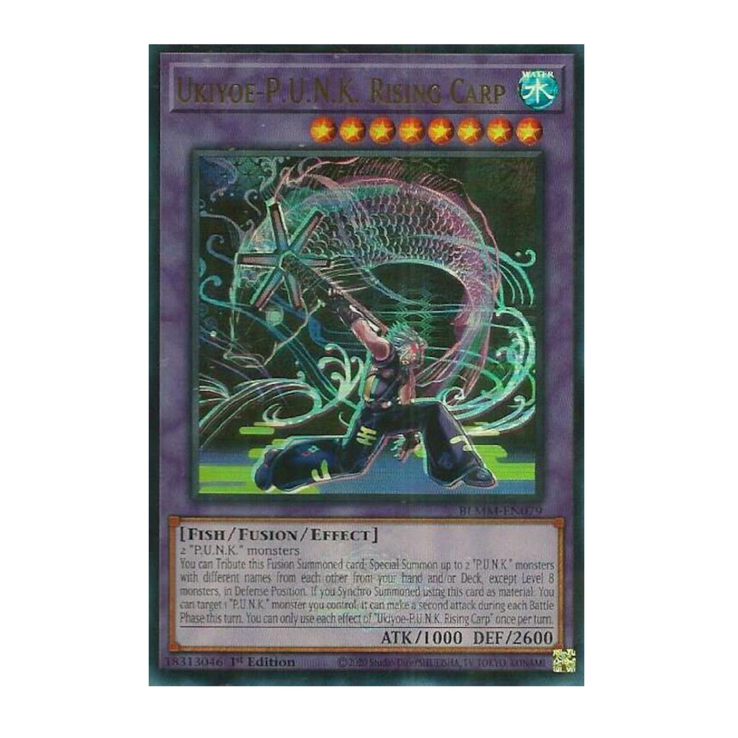 Yu-Gi-Oh! Ukiyoe-P.U.N.K. Rising Carp - Battles of Legend: Monster Mayhem (BLMM)