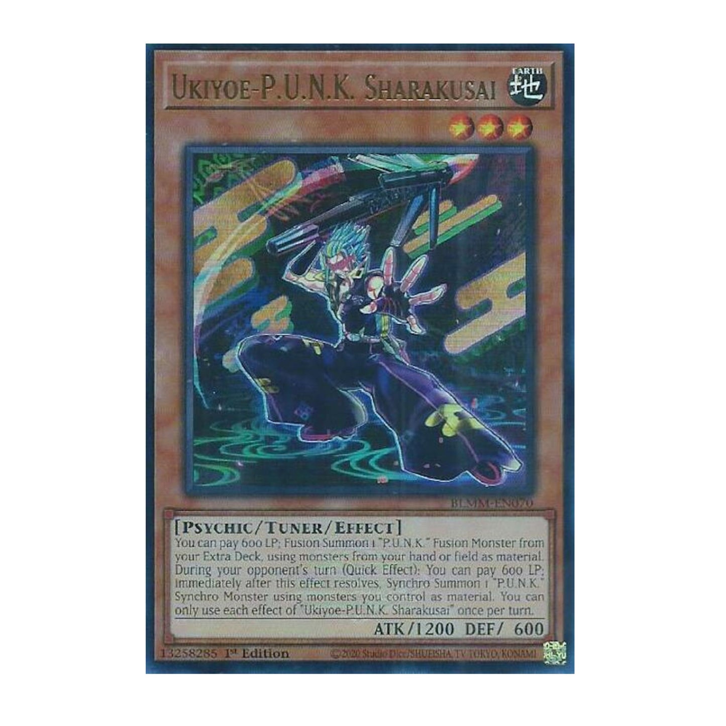 Yu-Gi-Oh! Ukiyoe-P.U.N.K. Sharakusai - Battles of Legend: Monster Mayhem (BLMM)