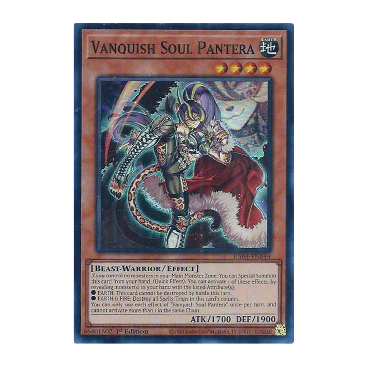 Yu-Gi-Oh! Vanquish Soul Pantera - Quarter Century Stampede