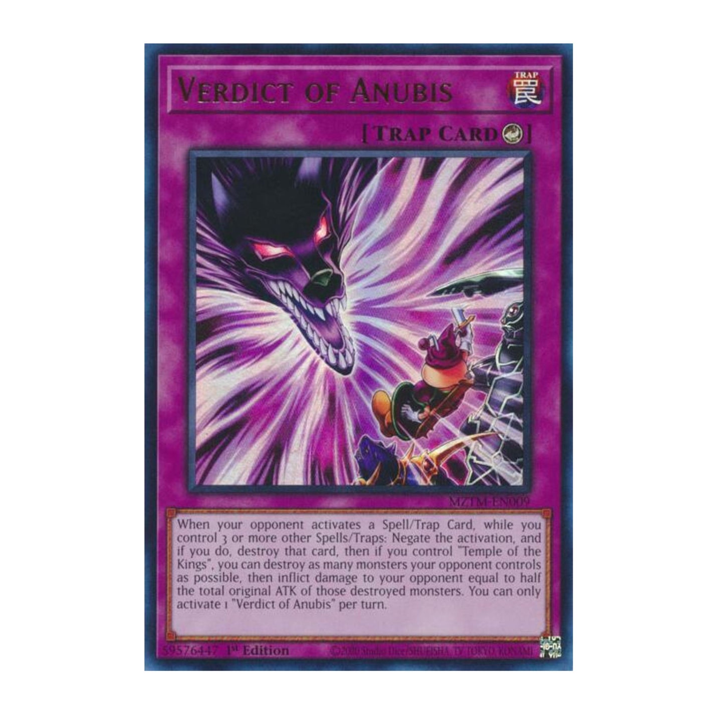 Yu-Gi-Oh! Verdict of Anubis - Maze of the Master (MZTM)