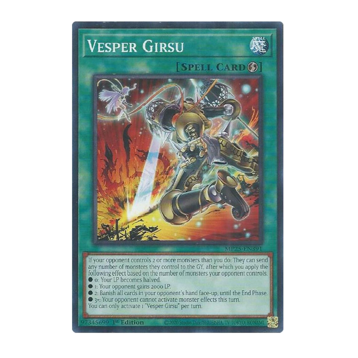 Yu-Gi-Oh! Vesper Girsu - 2025 Mega-Pack (MP25)
