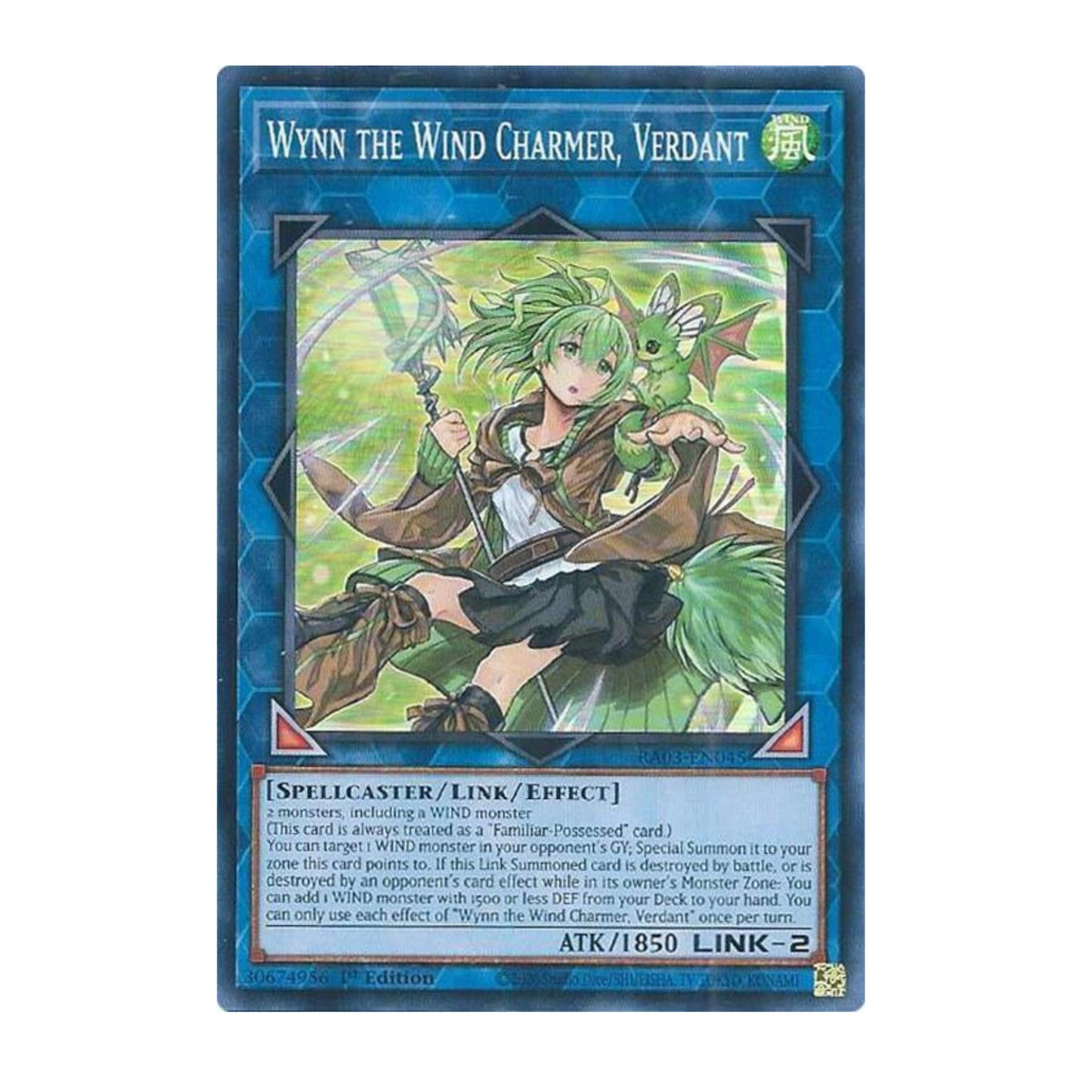 Yu-Gi-Oh! Wynn the Wind Charmer, Verdant - Quarter Century Bonanza