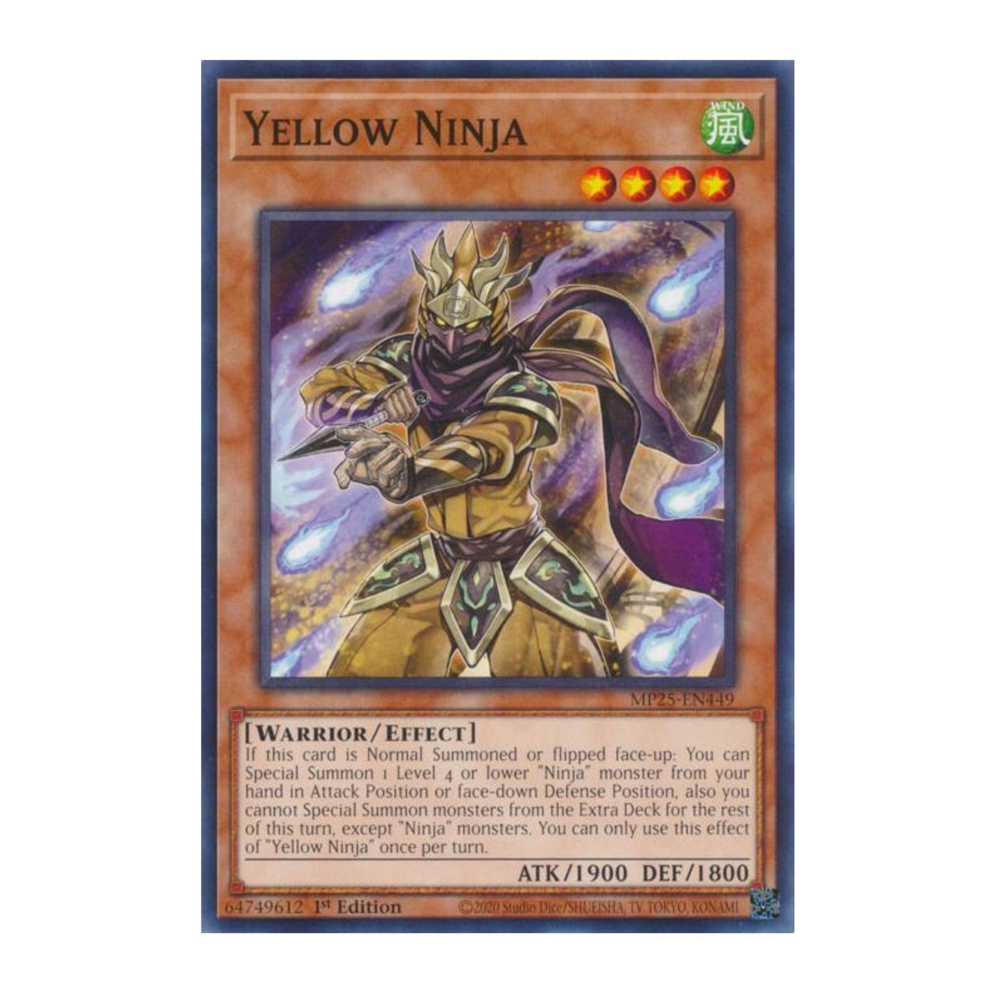 Yu-Gi-Oh! Yellow Ninja - 2025 Mega-Pack (MP25)