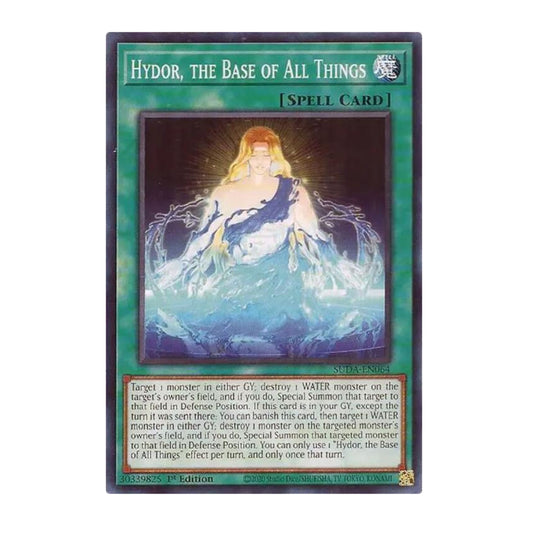 Yu-Gi-Oh! Hydor, the Base of All Things - Supreme Darkness (SUDA)