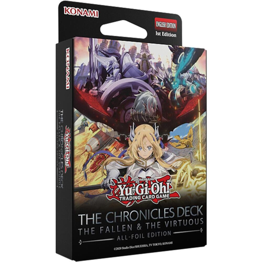 PRE ORDER 23/10/25 THE CHRONICLES DECK: The Fallen & the Virtuous (All-Foil Edition) Deck - THE CHRONICLES DECK: The Fallen & The Virtuous (All-Foil Edition) (CH01)