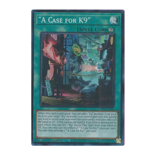 Yu-Gi-Oh! "A Case for K9" - Justice Hunters (JUSH)
