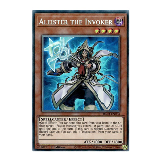 Yu-Gi-Oh! Aleister the Invoker (Alternate Art) (Platinum Secret Rare) - Quarter Century Stampede