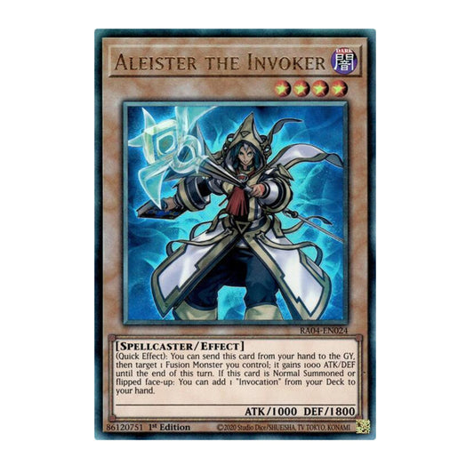 Yu-Gi-Oh! Aleister the Invoker (Alternate Art) (PUR) - Quarter Century Stampede
