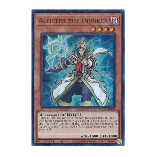 Yu-Gi-Oh! Aleister the Invoker (Alternate Art) (UR) - Quarter Century Stampede