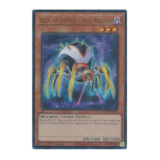 Yu-Gi-Oh! Ally of Justice Cycle Reader - 2025 Mega-Pack (MP25)