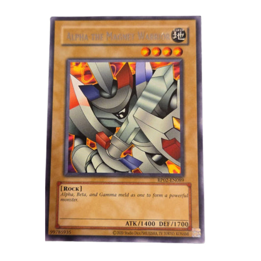 Yu-Gi-Oh! Alpha The Magnet Warrior - Retro Pack 2 (2020 Date Reprint) (RP02)