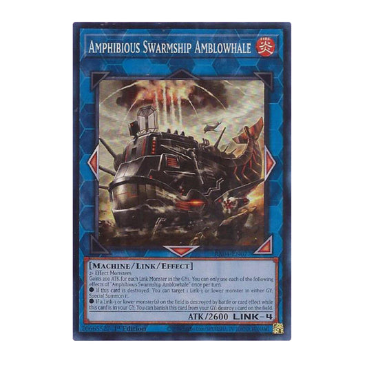 Yu-Gi-Oh! Amphibious Swarmship Amblowhale - Quarter Century Stampede