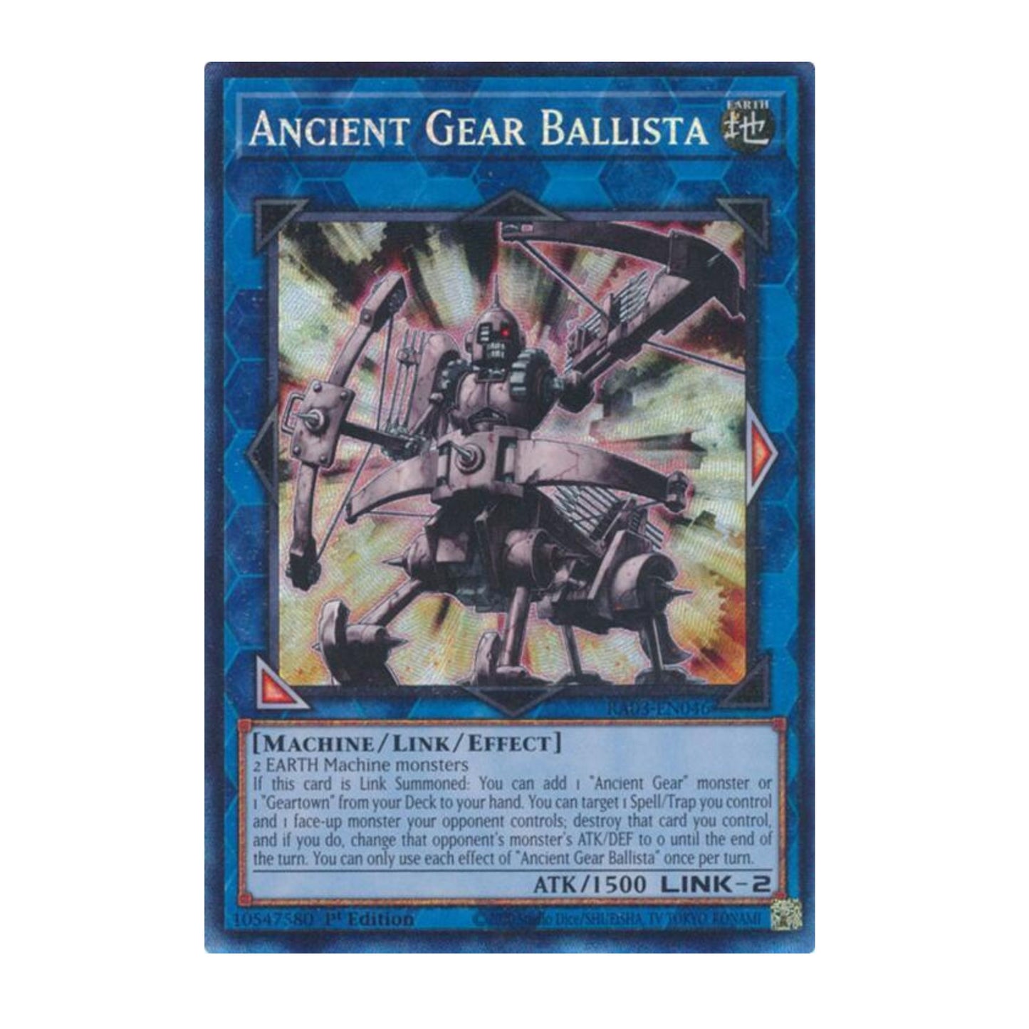 Yu-Gi-Oh! Ancient Gear Ballista (PCR) - Quarter Century Bonanza