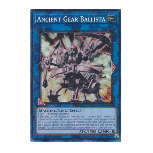 Yu-Gi-Oh! Ancient Gear Ballista (PCR) - Quarter Century Bonanza