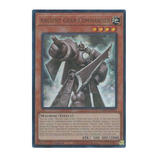 Yu-Gi-Oh! Ancient Gear Commander - 2025 Mega-Pack (MP25)