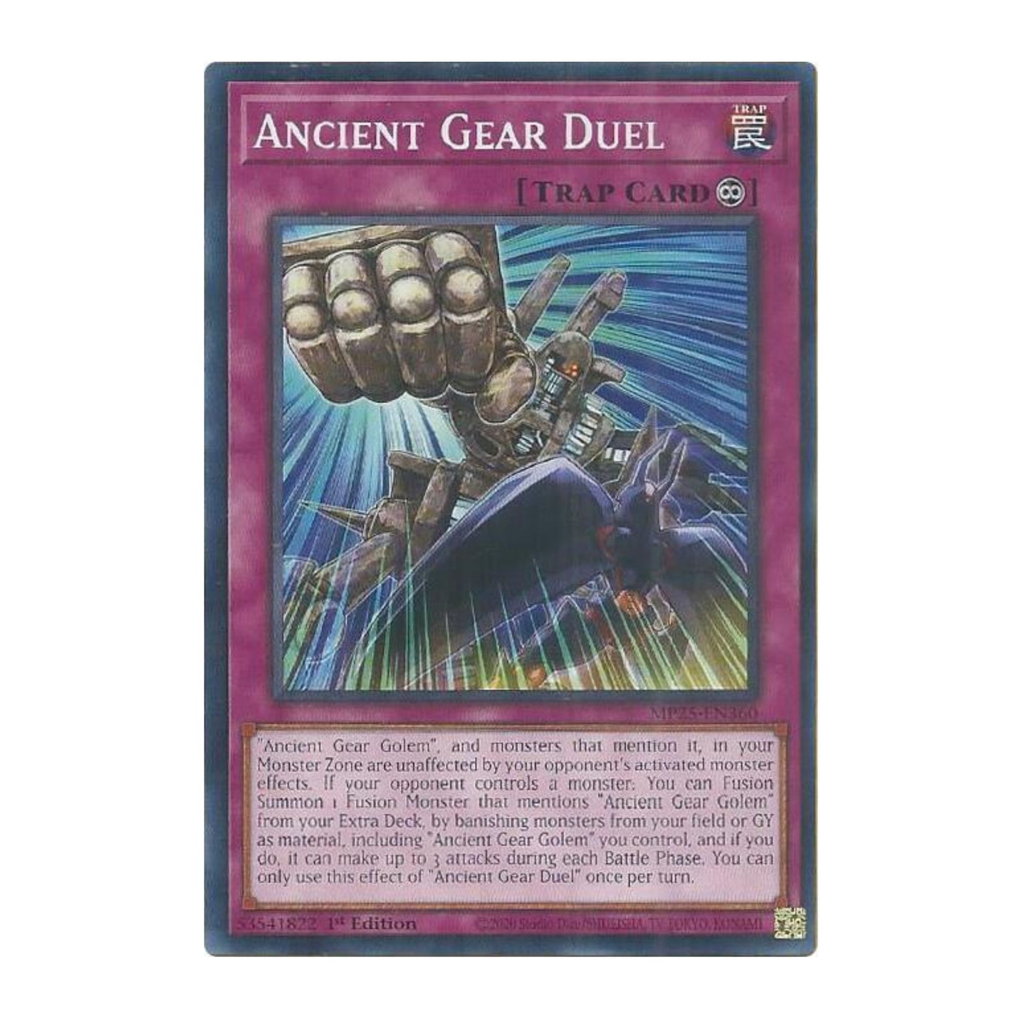 Yu-Gi-Oh! Ancient Gear Duel - 2025 Mega-Pack (MP25)