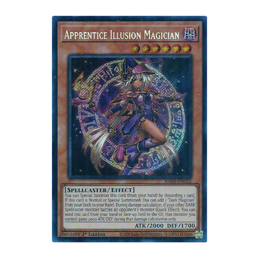 Yu-Gi-Oh! Apprentice Illusion Magician (Secret Rare) - Quarter Century Stampede