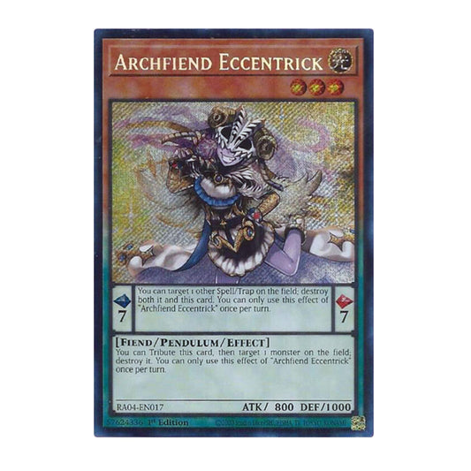 Yu-Gi-Oh! Archfiend Eccentrick (Secret Rare) - Quarter Century Stampede