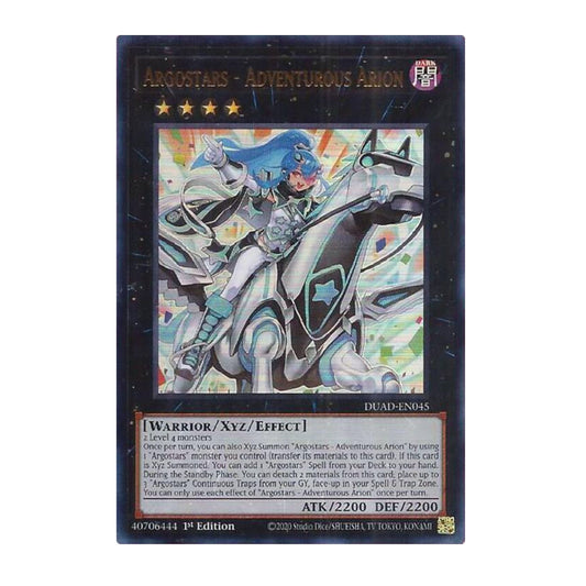 Yu-Gi-Oh! Argostars - Adventurous Arion - Duelist's Advance (DUAD)