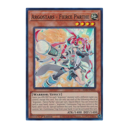 Yu-Gi-Oh! Argostars - Fierce Parthe - Alliance Insight (ALIN)