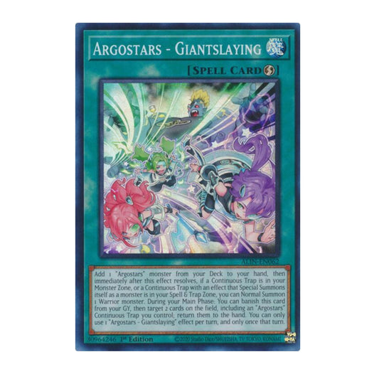 Yu-Gi-Oh! Argostars - Giantslaying - Alliance Insight (ALIN)