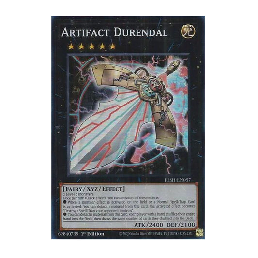 Yu-Gi-Oh! Artifact Durendal (Super Rare) - Justice Hunters (JUSH)