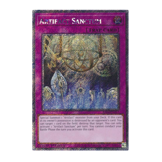 Yu-Gi-Oh! Artifact Sanctum (Platinum Secret Rare) - Quarter Century Stampede