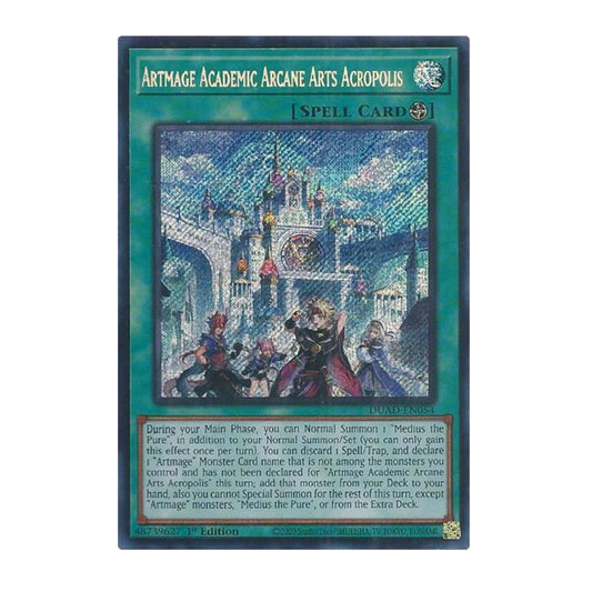 Yu-Gi-Oh! Artmage Academic Arcane Arts Acropolis - Duelist's Advance (DUAD)