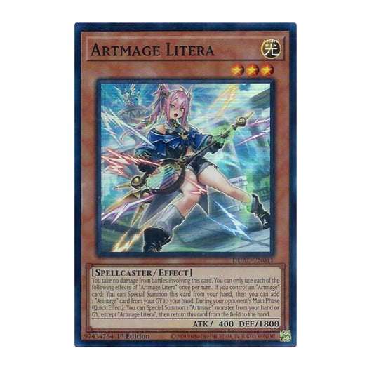 Yu-Gi-Oh! Artmage Litera - Duelist's Advance (DUAD)