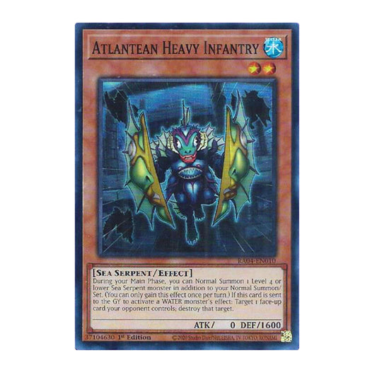 Yu-Gi-Oh! Atlantean Heavy Infantry - Quarter Century Stampede