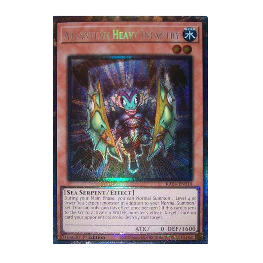 Yu-Gi-Oh! Atlantean Heavy Infantry (PCR) - Quarter Century Stampede