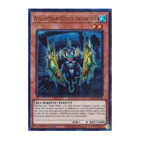 Yu-Gi-Oh! Atlantean Heavy Infantry (UR) - Quarter Century Stampede