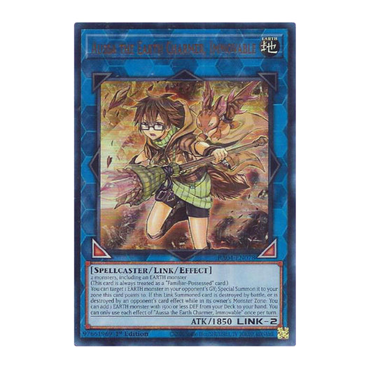 Yu-Gi-Oh! Aussa the Earth Charmer, Immovable (UR) - Quarter Century Stampede