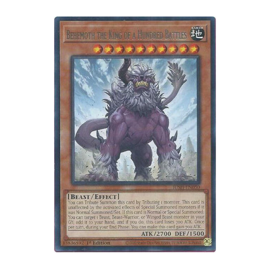 Yu-Gi-Oh! Behemoth the King of a Hundred Battles - Justice Hunters (JUSH)