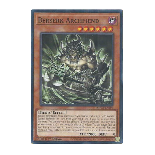 Yu-Gi-Oh! Berserk Archfiend - 2025 Mega-Pack (MP25)