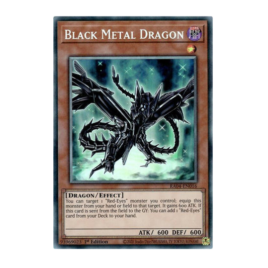 Yu-Gi-Oh! Black Metal Dragon (PCR) - Quarter Century Stampede