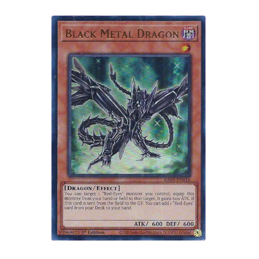 Yu-Gi-Oh! Black Metal Dragon (UR) - Quarter Century Stampede